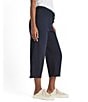 Color:Navy - Image 3 - Cassie Terry Drawstring Tie Waist Pull-On Cropped Pants