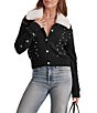 Splendid Chandler Long Sleeve Collar Sweater - Image 1