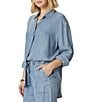 Splendid Collared Long Sleeve Button Up Shirt - Image 3