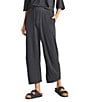 Splendid Cropped Pull-On Brooke Pants, Color:Lead - Image 1