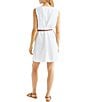 Splendid Dawson Linen Blend Mini Dress, Color:White - Image 2