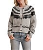 Splendid Fina Fair Isle Button Front Cardigan - Image 5