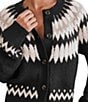 Splendid Fina Fair Isle Button Front Cardigan - Image 4