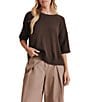 Splendid Georgina 3/4 Sleeve Sweater - Image 4