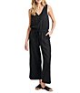 Splendid Kali V-Neck Sleeveless Wide Leg Jumpsuit | Dillard's