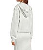 Splendid Kennedy Stripe Zip Up Coordinating Long Sleeve Jacket - Image 3