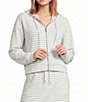 Splendid Kennedy Stripe Zip Up Coordinating Long Sleeve Jacket - Image 5
