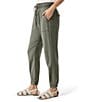Splendid Lakeside Knit Mid Rise Jogger Pants, Color:Soft Vob - Image 3
