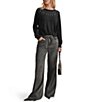 Splendid Long Sleeve Fletcher Pullover Sweater - Image 4