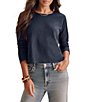 Splendid Louisa Long Sleeve Crewneck Tee - Image 5