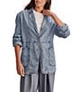 Splendid Lounge Denim Blazer - Image 2