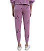 Color:Orchid - Image 2 - Love Me Ankle Length Coordinating Drawstring Joggers