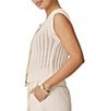 Splendid Luca Knit Button Front Vest - Image 3