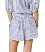 Splendid Madelyn Stripe Mid-Rise Elastic Back Coordinating Lounge Shorts - Image 2