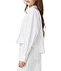 Splendid Mallory Poplin Collar Long Sleeve Button Front Shirt - Image 2