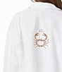 Splendid Mallory Poplin Collar Long Sleeve Button Front Shirt - Image 5
