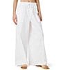 Splendid Mallory Poplin Elastic Waist Palazzo Pants - Image 6