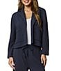 Splendid Matilda Terry Fold Lapel Long Sleeve Open Front Blazer - Image 1