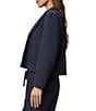 Splendid Matilda Terry Fold Lapel Long Sleeve Open Front Blazer - Image 3