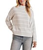 Splendid Nora Stripe Turtleneck Long Sleeve Sweater - Image 1