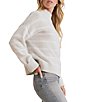 Splendid Nora Stripe Turtleneck Long Sleeve Sweater - Image 3