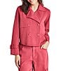 Color:Rossa - Image 1 - Notch Lapel Long Sleeve Portia Coordinating Jacket