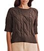 Splendid Rhiannon Short Sleeve Crewneck Sweater - Image 5
