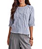 Splendid Rhiannon Short Sleeve Crewneck Sweater - Image 1