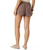 Splendid Rosalie Linen Blend Mid Rise Pull-On Shorts - Image 3