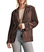 Splendid Ryder Suede Long Sleeve Blazer - Image 1