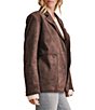 Splendid Ryder Suede Long Sleeve Blazer - Image 2