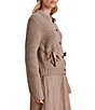Splendid Selena Satin Tie Long Sleeve Cardigan - Image 3