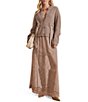 Splendid Selena Satin Tie Long Sleeve Cardigan - Image 4