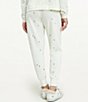 Color:Ivory - Image 2 - Snowland Coordinating Heart Embroidered Joggers