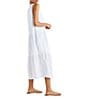 Color:White - Image 3 - Sumner Gauze V-Neck Sleeveless Pullover Maxi Dress