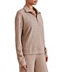 Splendid Sweatersoft Long Sleeve Quarter Zip - Image 3