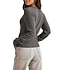 Splendid Thermal Forever Long Sleeve Waffle Knit Henley - Image 6