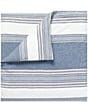 Color:Navy/Multi - Image 2 - Tuscan Stripe Comforter Mini Set