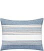 Color:Navy/Multi - Image 3 - Tuscan Stripe Comforter Mini Set