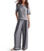 Splendid Valerie Pleated Drawstring Pants - Image 4
