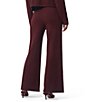 Splendid x Cella Jane Blog Boucle Mid Rise Lounge Full Length Pants, Color:Rosewood - Image 3