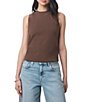 Splendid x Cella Jane Blog Knit Crew Neck Sleeveless Tank Top - Image 1
