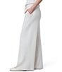 Splendid x Cella Jane Blog Mid Rise Wide Leg Lounge Full Length Pants, Color:Snow - Image 4