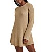 Color:Heather Camel - Image 6 - x Cella Jane Blog Cashmere Blend Rib Knit Long Sleeve Sweater Dress
