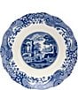 Color:Blue - Image 1 - Blue Italian Chinoiserie 10#double; Daisy Bowl