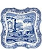 Color:Blue - Image 1 - Blue Italian Chinoiserie 14#double; Devonia Tray