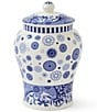 Spode Blue Italian Brocato Collection Mini Vase - Image 1