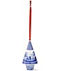 Spode Blue Italian Collection Christmas Tree Shaped Ornament - Image 1