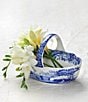 Spode Blue Italian Collection Handled Basket, Color:Blue - Image 2