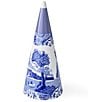 Spode Blue Italian Collection Large Decorative Cone, Color:Blue - Image 2